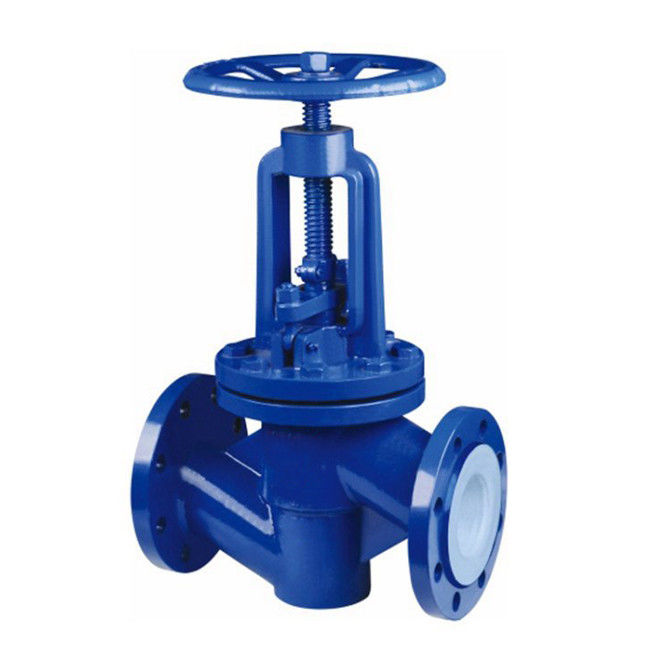 La valve anticorrosion d'acier inoxydable, fluor a chemisé la soupape directe d'admission
