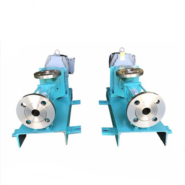 Double pompe de transfert d'huile lourde de viscosité de joint mécanique de pompe de vis de tête élevée 1.5kw