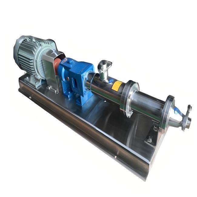 Pompe à vis 1.5kw de station d'épuration de pompe de boue durable