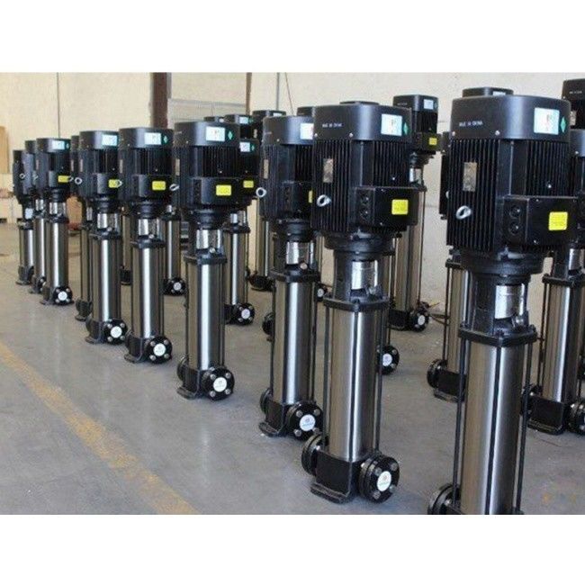 Pompes à plusieurs étages verticales SS304 pour besoins industriels de transfert d'eau