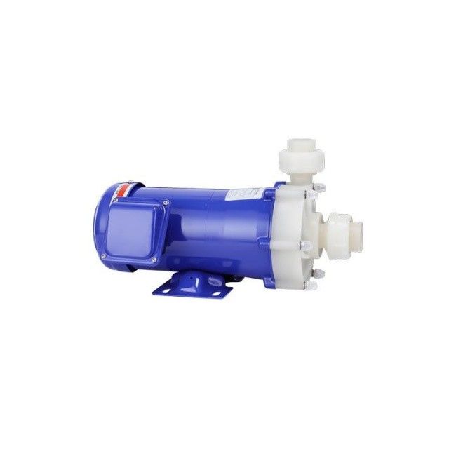Pompes magnétiques résistantes à l'acide sulfurique à haute température, résistantes aux alcalins, à haute tête, revêtues de plastique fluoré, PTFE, pompes magnétiques chimiques