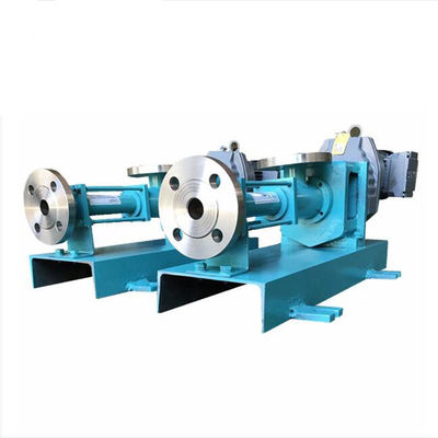 Double pompe de transfert d'huile lourde de viscosité de joint mécanique de pompe de vis de tête élevée 1.5kw